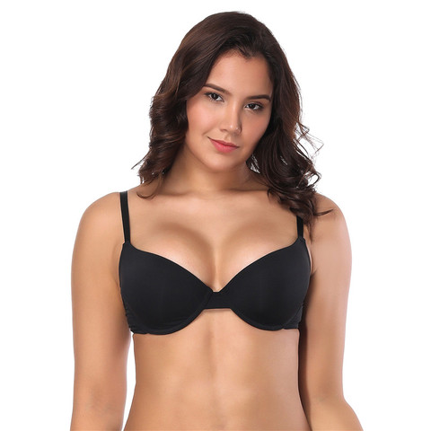 Sin costura sujetador sexi para mujer aros C D DD E de sujetadores push-up Comfort Bra Bralette lencería Sexy BH superior B4040 ► Foto 1/6