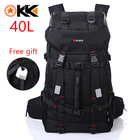 KAKA-Mochila De Viaje Oxford impermeable para hombre, 40L, duradera, gran capacidad, adecuada para ordenador portátil de 15,6 pulgadas, envío gratis ► Foto 1/6