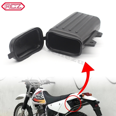 ACZ motocicleta Pit Dirt Trail herramienta caja soporte botella todoterreno Motocross contenedor de herramientas para Suzuki DR250 Djebel TW200 TW225 ► Foto 1/6