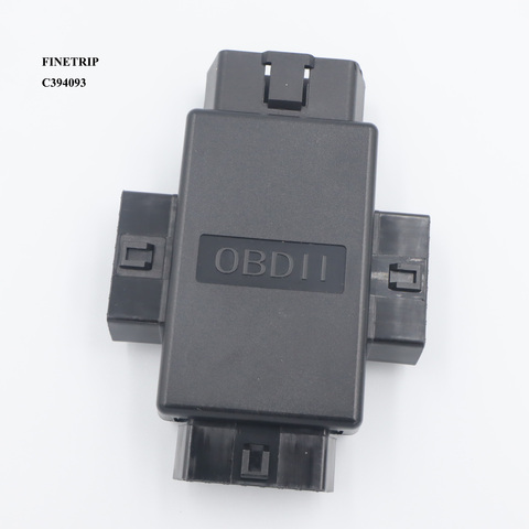 Finetravel 16Pin OBD2 conector de coche enchufe macho a 3 hembra ELM327 Multi-función enchufe Cables de diagnóstico herramienta adaptador de conector de coche ► Foto 1/6