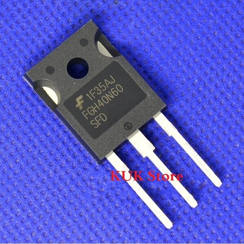 Original 100% nuevo FGH40N60SFD FGH40N60 SFD FGH40N60SFDTU 600V 40A IGBT-247 10 unids/lote ► Foto 1/2