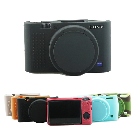 Nueva funda de silicona suave para cámara Sony RX100 III RX100 IV RX100 V VI funda protectora de goma para cuerpo funda de piel para cámara 6 colores ► Foto 1/6