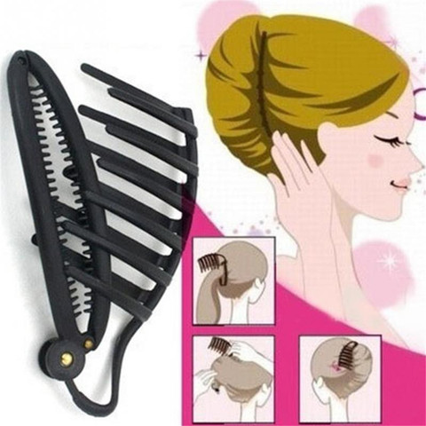Clip profesional para el pelo para mujer, herramientas de estilismo de cabello trenzado para oficina ► Foto 1/6
