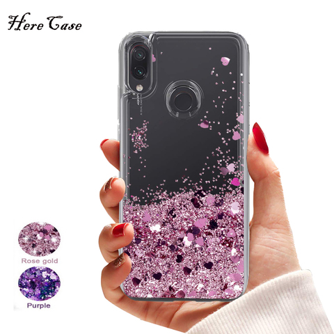 Funda de silicona con purpurina líquida dinámica para Huawei Honor 10, 20, 30 Pro, 8, 9, 10, 7A Pro, Nova 2 Plus ► Foto 1/6