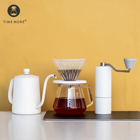 TIMEMORE-Caja de regalo para molinillo de café Storet, Kit de utensilios para café, 4 piezas, 600ml ► Foto 1/6