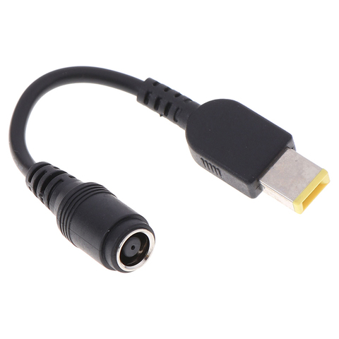 7,9*5,5mm conector redondo a enchufe cuadrado adaptador cargador de coleta conversor adaptador de corriente Cable para IBM para Lenovo Thinkpad ► Foto 1/6