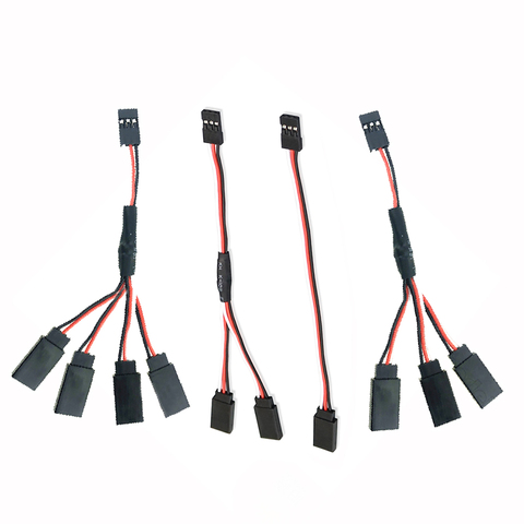 1 Uds 15/30/50cm 1to1 1to 2 1 a 3 1 a 4 RC Servo Cable de extensión Cable para Futaba JR macho a hembra modelo de RC ► Foto 1/6