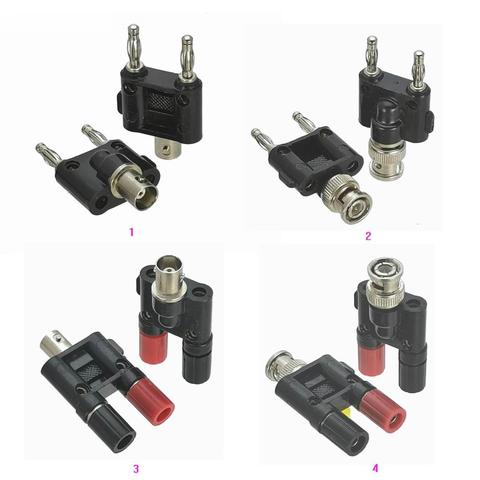 1 Uds. Adaptador BNC a Banana conector macho y hembra conector RF convertidor de prueba Coaxial ► Foto 1/5