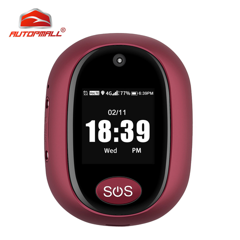 Rastreador GPS 4G para niños, cámara HD resistente al agua IP67, rastreador Mini GPS, localizador GPS para niños, WiFi, LBS, llamada de Audio, aplicación gratuita ► Foto 1/6