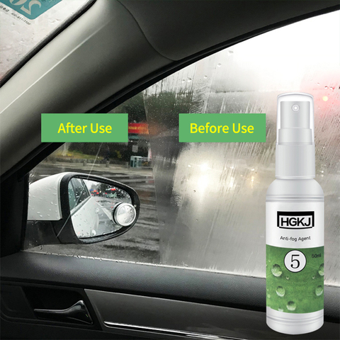 Agente antivaho para ventana lateral de cristal de coche, impermeable, a prueba de lluvia, revestimiento de niebla, líquido, accesorios de limpieza de coche, 20ml ► Foto 1/6