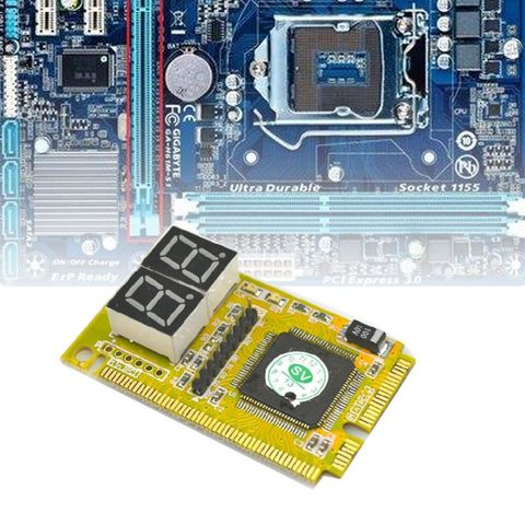 3 en 1 PCI/PCI-E/LPC Mini PC portátil Analizador de módulo de diagnóstico Post Tarjeta de prueba electrónica PCB tabla LED pantalla caliente 63HF ► Foto 1/5