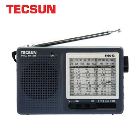TECSUN R-9012 FM/AM/Radio SW 12 bandas Internet portátil receptor de Radio de alta sensibilidad selectividad bajo ruido FM/AM/SW Radio ► Foto 1/6