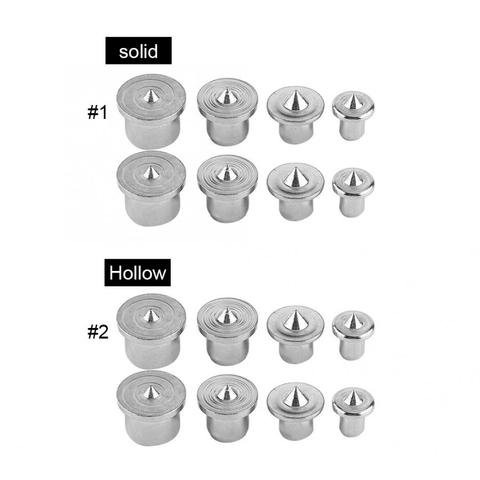 Pasador de carpintería de 8 uds., centros de alineación de espigas, marcador de puntos de herramienta, 6mm, 8mm, 10mm, 13mm ► Foto 1/6