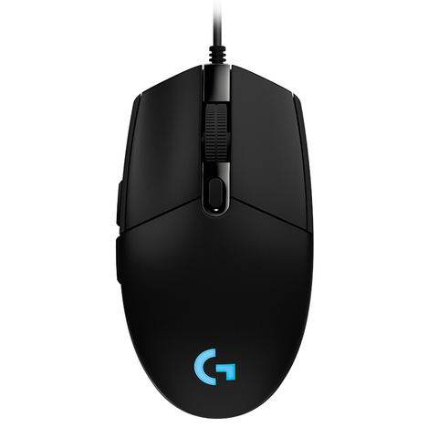 Logitech-ratón mecánico G102 para juegos por cable, retroiluminado, botón en el lateral brillante, Macro, portátil, USB, Logitech G102 ► Foto 1/6