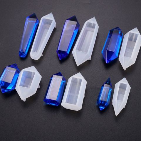 2022 cristal suave UV molde de epoxi DIY colgante molde herramientas de joyería colgante decoración moldes de silicona para la fabricación de joyas de resina ► Foto 1/5