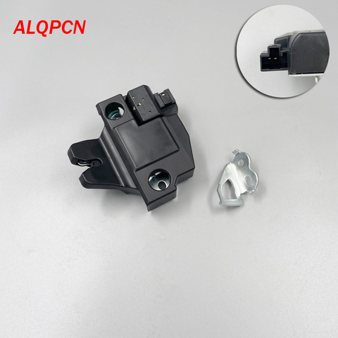 Puerta trasera bloqueo tronco pestillo para Toyota Camry 2007-2011 Manual cerradura de maletero 2 pines yaris sin entrada sin llave ► Foto 1/6