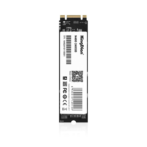 (N480-120GB) kingdian interna Unidad de estado sólido Disco Duro ultra fino actualización M.2 ngff 120 GB 128g ► Foto 1/6