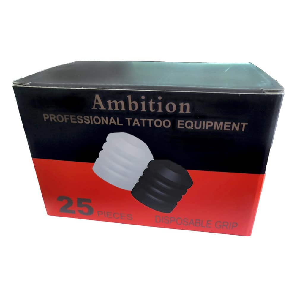 Ambition-empuñadura desechable para tatuaje, accesorio de equipo ilimitado compatible con bolígrafo hawk y sol nova, 25 uds. ► Foto 1/5