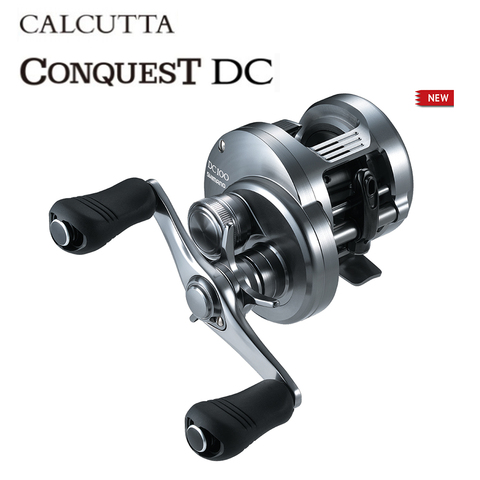 SHIMANO-Rueda de señuelo para pesca, rueda de señuelo de rodamiento, modelo CONQUEST DC 2022, 200, BAITCASTING carrete de pesca, 201 ► Foto 1/1