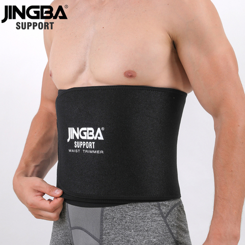 JINGBA-cinturón apoyo de neopreno para deporte, faja moldeadora de cuerpo, entrenador de cintura para pérdida de sudor, cinturón adelgazante ► Foto 1/6