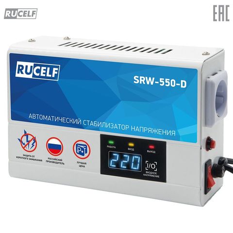 Estabilizador de voltaje de rucelf 500va srw-550-d ► Foto 1/3