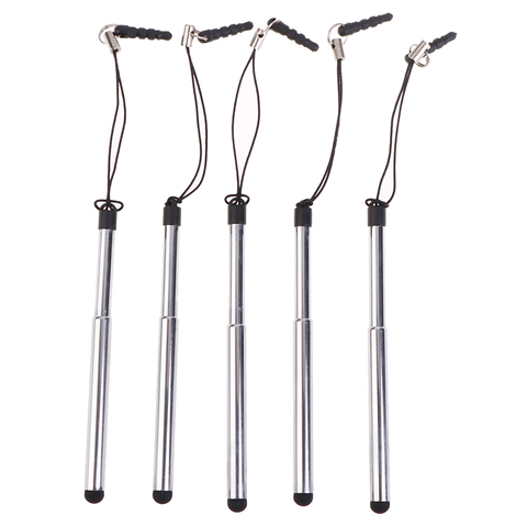 Lápiz capacitivo retráctil Universal para Lápiz de pantalla táctil, para teléfono, tableta, retráctil, Lápiz de pantalla táctil Universal, 5 uds. ► Foto 1/6