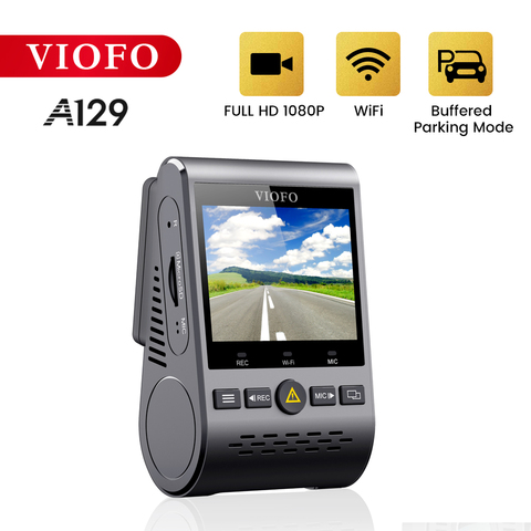 VIOFO A129 cámara frontal de la banda de 5GHz Wi-Fi HD cámara para salpicadero de coche grabadora de 1080P 30fps IMX291 Starvis Sensor con GPS ► Foto 1/6