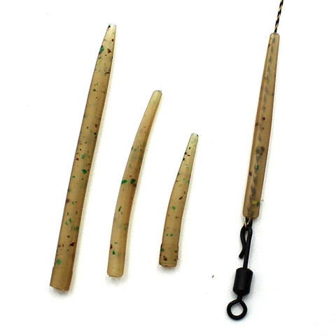 20 piezas accesorios de pesca de carpa Anti enredo mangas gancho de manga para el cabello aparejo carpa gruesa de pesca ► Foto 1/6