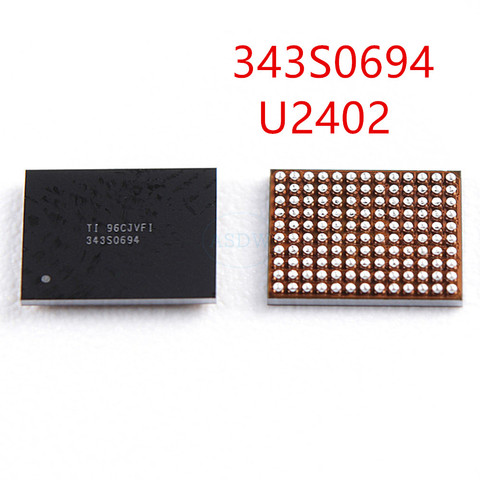 10 unids/lote u2402 343s0694 para iphone 6 ic, controlador de pantalla chip U2402 para iphone 6 plus negro pantalla táctil ic ► Foto 1/3