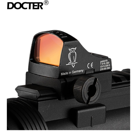 Doctor vista ||| rojo punto Rifle ámbito Micro Dot reflejo holográfica vista de punto óptica caza ámbitos Airsoft Rifle Mini Dot ► Foto 1/6