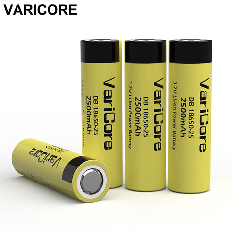 1-10 Uds VariCore Original 18650 batería de 3,6 V 2500mAh 20A 35A alto drenaje 18650 batería para herramientas e-cigarrillo ► Foto 1/2