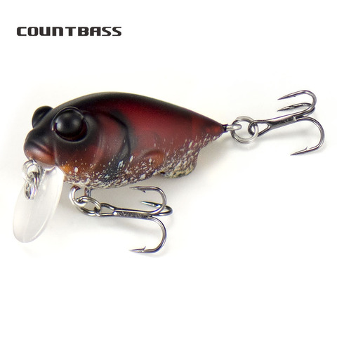 Countbass-Crankbait flotante de 38mm y 5g para Pesca, Señuelos de profundidad de buceo, de 0,2 a 0,5 m, señuelos Wobbler ► Foto 1/6