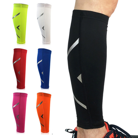 Rodilleras de compresión para hombre y mujer, calentadores de piernas de ciclismo para Fitness, soporte para pantorrilla, protección solar UV, 1 par ► Foto 1/4