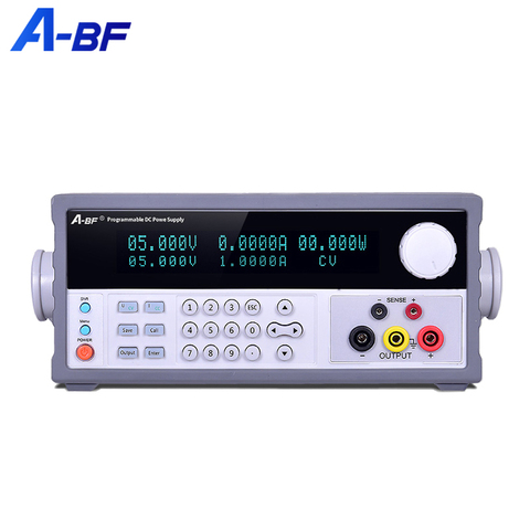 Fuente de alimentación regulada por CC de A-BF, regulador de potencia de laboratorio de corriente de voltaje ajustable de 5 dígitos, lineal programable de 30V, 60V y 150V, 3A, 5A y 10A ► Foto 1/6