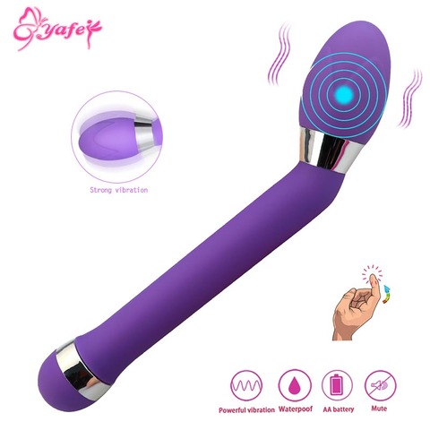 YAFEI-vibrador de punto G con diseño de dedo para mujer, consolador anal para pezones, estimulador del clítoris, masajeador erótico femenino, juguete sexual para adultos ► Foto 1/6