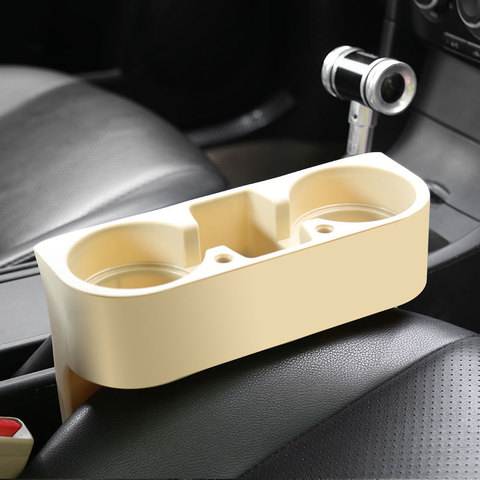 Portavasos multifunción para coche, soporte de almacenamiento para espacio de asiento, taza de agua, botella de bebida, organizador de llaves para teléfono, estilo de coche ► Foto 1/6