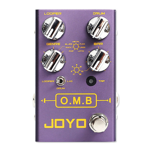 Joyo R-06 O.M.B LOOPER + tambor modo efectos de guitarra de auto-alinear cuenta-en partes de la guitarra de efectos de guitarra ► Foto 1/6