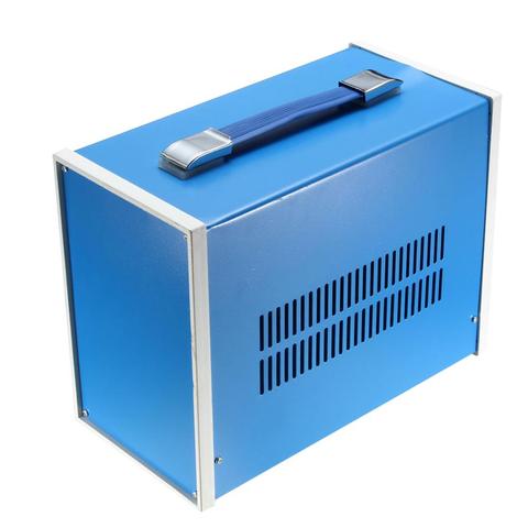 Uxcell 1 Uds proyecto de Metal caja de cierre electrónica carcasa caja interior al aire libre de 272x138x213mm 210x180x140mm azul ► Foto 1/6