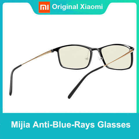 Xiaomi Mijia-Gafas de cristal antirrayos azules para hombre y mujer, Protector de ojos UV 40% Original, para jugar Teléfono/ordenador/juego ► Foto 1/6