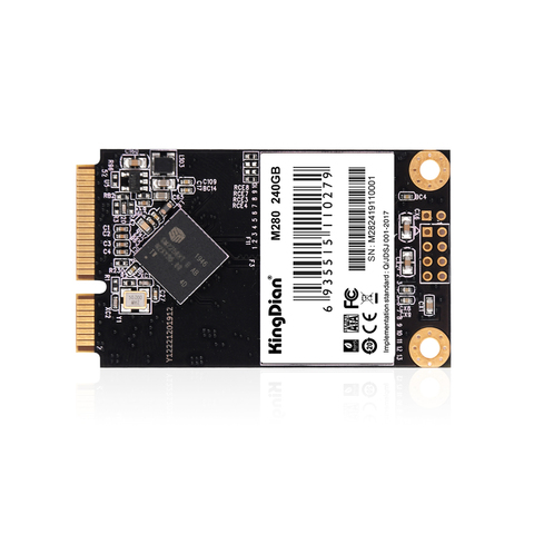 KingDian-disco duro interno para ordenador portátil y notebook, mSATA SSD de 128gb, 256gb, 512GB, 1TB, 2TB, 3x5cm, tamaño medio, pequeño ► Foto 1/6