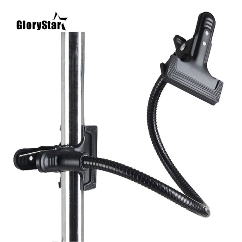 GloryStar-Soporte de fondo con abrazadera C para cámara, accesorios de estudio fotográfico, soporte de luz, brazo flexible, Reflector, foto, cámara fotográfica ► Foto 1/6