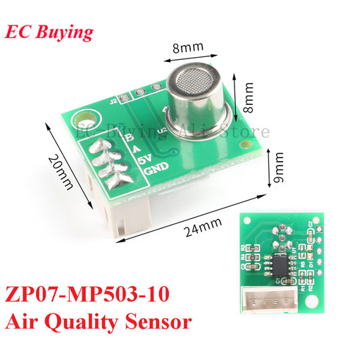 Sensor de contaminación del aire ZP07-MP503-10, módulo de detección de calidad del aire VOC, ZP07 MP503 para Alcohol de CO benceno y formaldehído ► Foto 1/5