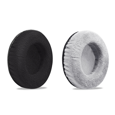 Almohadillas de terciopelo negro para auriculares, repuesto de almohadillas para oreja de 70MM, 75MM, 80MM, 85MM, 90MM, 95MM, 100MM, 105MM y 110MM ► Foto 1/6