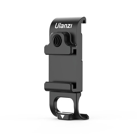 Ulanzi-cubierta de Metal para batería de GoPro Hero 9, G9-6, tapa de batería con luz de relleno de micrófono de montaje en Zapata fría de 1/4 pulgadas ► Foto 1/6