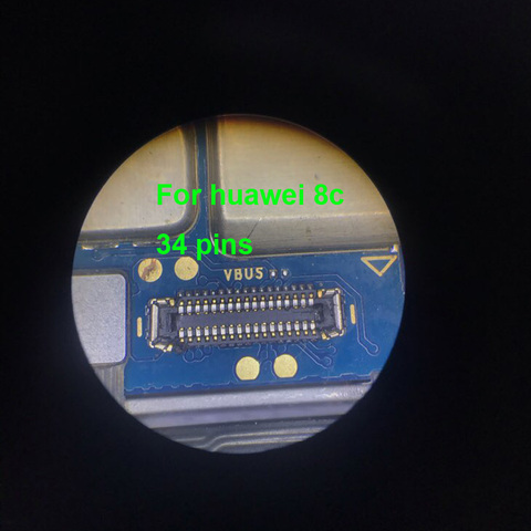 5 unids/lote conector FPC para Huawei Honor 8C en la placa base 34 pines ► Foto 1/1