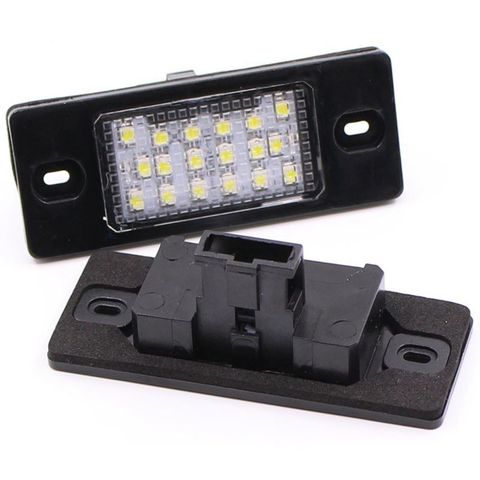 2 uds., luz de Led para placa de matrícula sin Error para Volkswagen Golf 5, Touring Touareg Tiguan Porsche Cayenne ► Foto 1/6