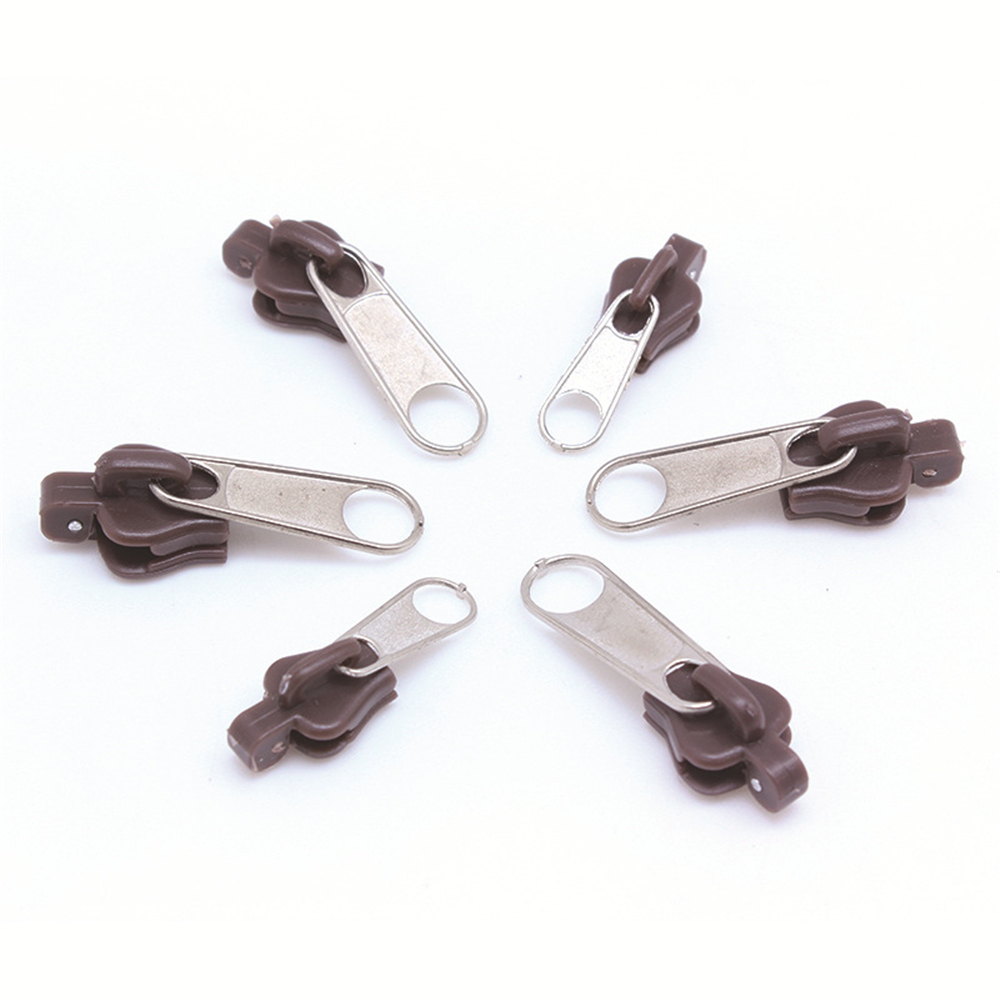6 unids/lote Universal instantánea arreglar Kit de reparación de cremalleras deslizante de cremallera Slider dientes rescate cremalleras deslizantes para ropa de costura ► Foto 1/6