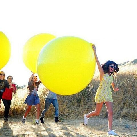 Globo de látex ovalado gigante de 36 pulgadas, decoración para fiesta de boda, feliz cumpleaños, Baby Shower, fiesta de boda ► Foto 1/6