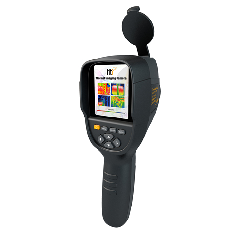 Detector de cámara térmica Digital IR de mano, HT-19 de temperatura infrarroja con almacenamiento, compatible con Seek/FLIR Therma ► Foto 1/6