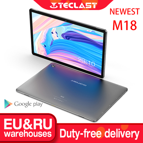 Teclast-Tableta M18 Deca Core, pantalla IPS de 10,8 pulgadas, resolución de 2560 × 1600, 4GB de RAM, 128GB ROM, cámara trasera de 13MP, cámara frontal de 5MP, llamada de red 4G ► Foto 1/6